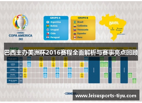 巴西主办美洲杯2016赛程全面解析与赛事亮点回顾