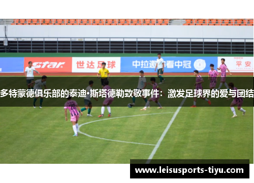 多特蒙德俱乐部的泰迪·斯塔德勒致敬事件：激发足球界的爱与团结